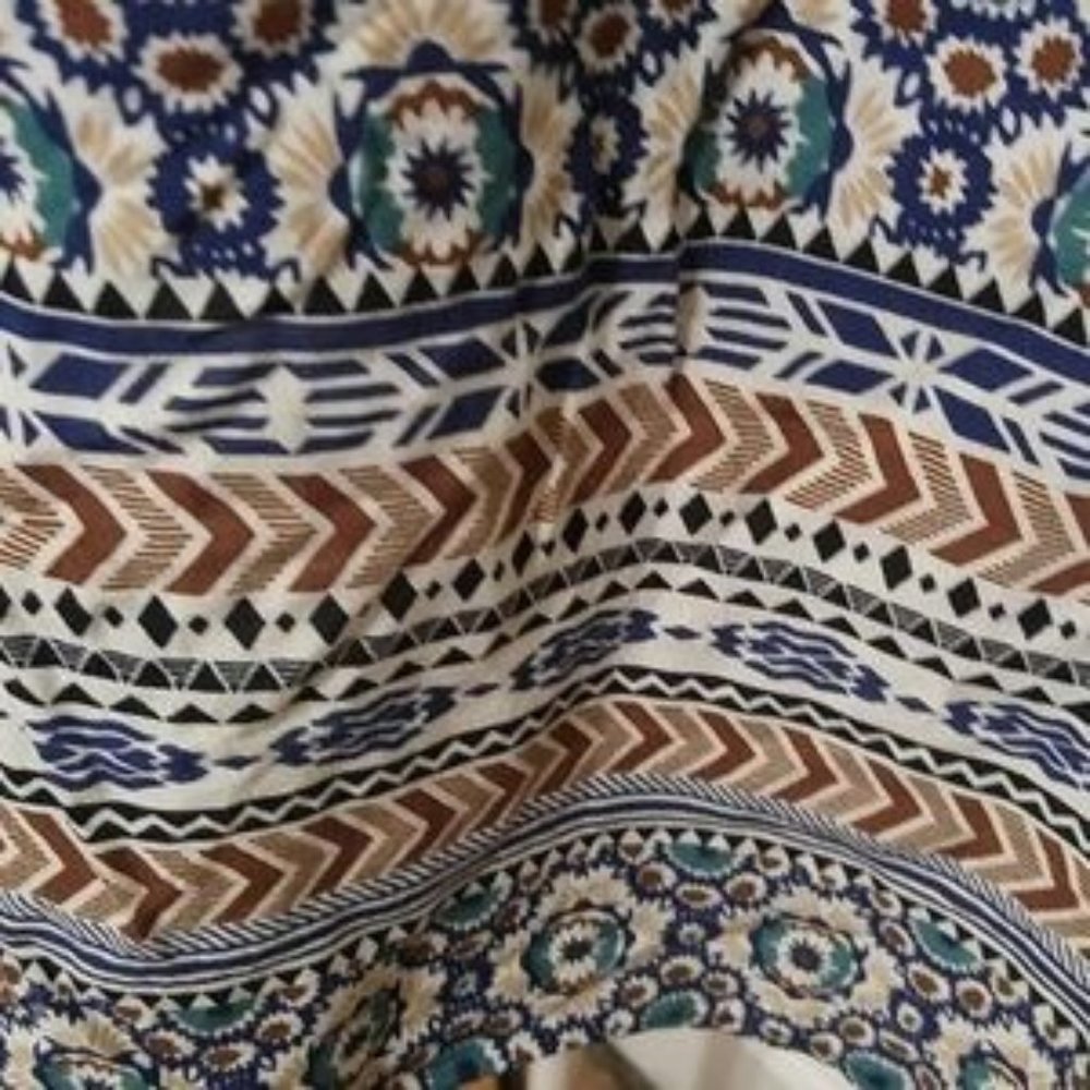 Flying Tomato boho festival mini shift dress size medium - Picture 4 of 5